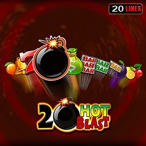 Official Slots logo: 20 Hot Blast by Amusnet Interactive at BetRiot