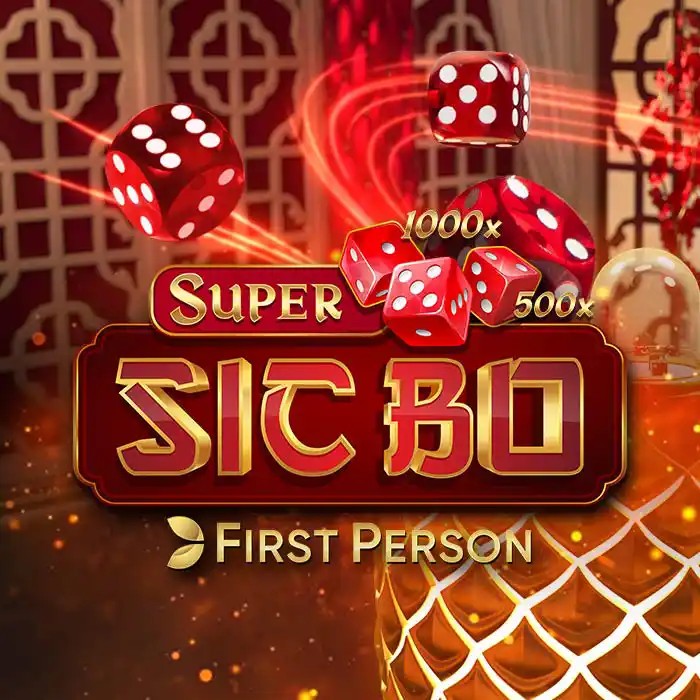 Super Sic Bo game by Evolution – logo hosted on BetRiot