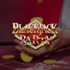 Blackjack Party logo by Evolution BetRiot
