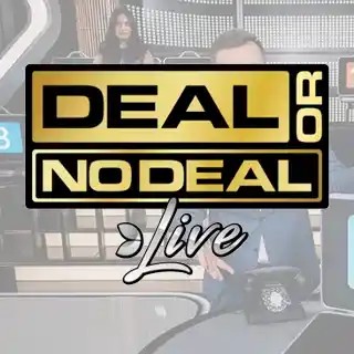 Deal or No Deal Live slot visual from Evolution available on betriotcasino-gr.com