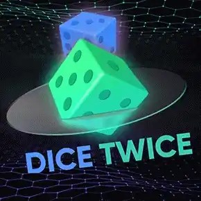 Dice Twice slot icon by Turbo Games, available at BetRiot