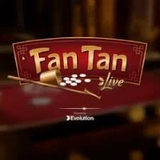 Official Live Dealer logo: Fan Tan by Evolution at BetRiot