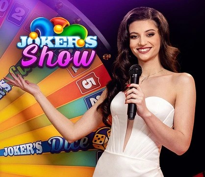 Live Dealer logo of Joker’s Show from Skywind Group at BetRiot