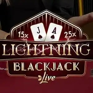 Lightning Blackjack casino game by Evolution – featured logo at BetRiot
