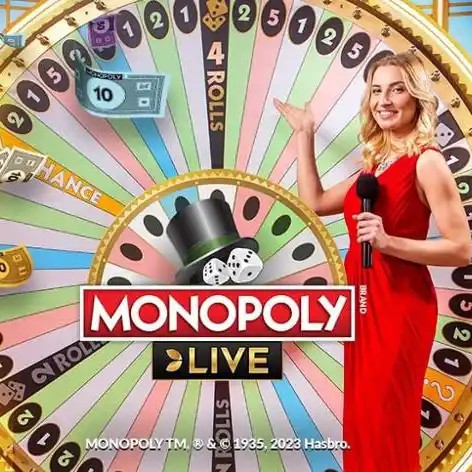 Play the Monopoly Live slot by Evolution on BetRiot
